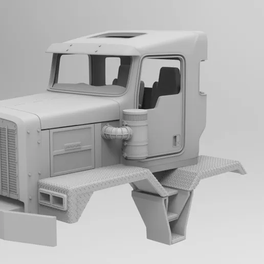 1/25th resin 3d printed Kenworth C500 twin steer day cab by Alpha Centauri