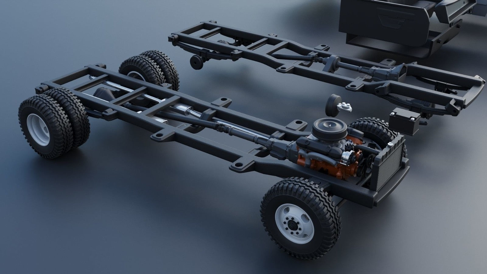 1/25 3d printed generic style wrecker body only by Andrey Bezrodny
