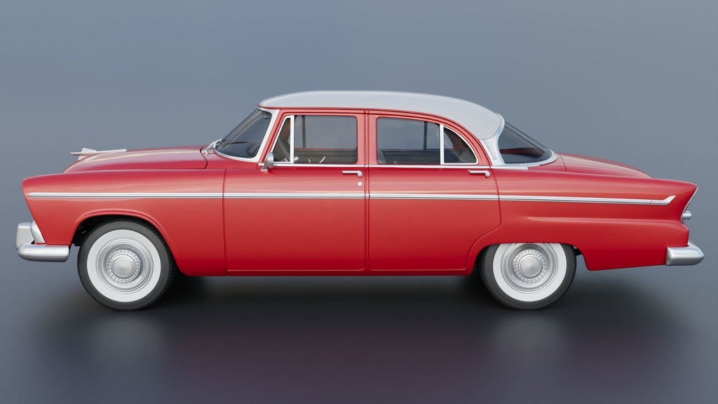 1/25 resin 3d printed 1955 Plymouth Belvedere by Andrey Bezrodny
