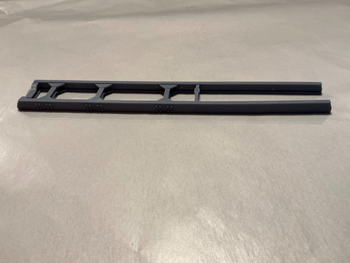 1/25th resin 3d printed generic semi truck frame 270mm  lenght
