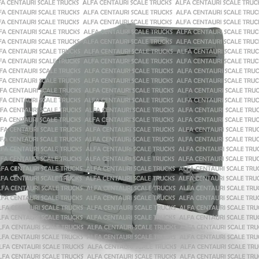 1/25th 3d printed Mk Anthem 70” sleeper cab cab kit by Alpha Centauri