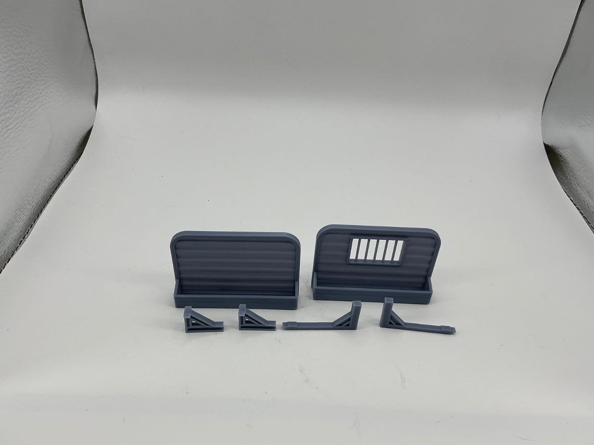 1/25 Scale Speed Garage medium headache rack w/chain box Officially Licensed