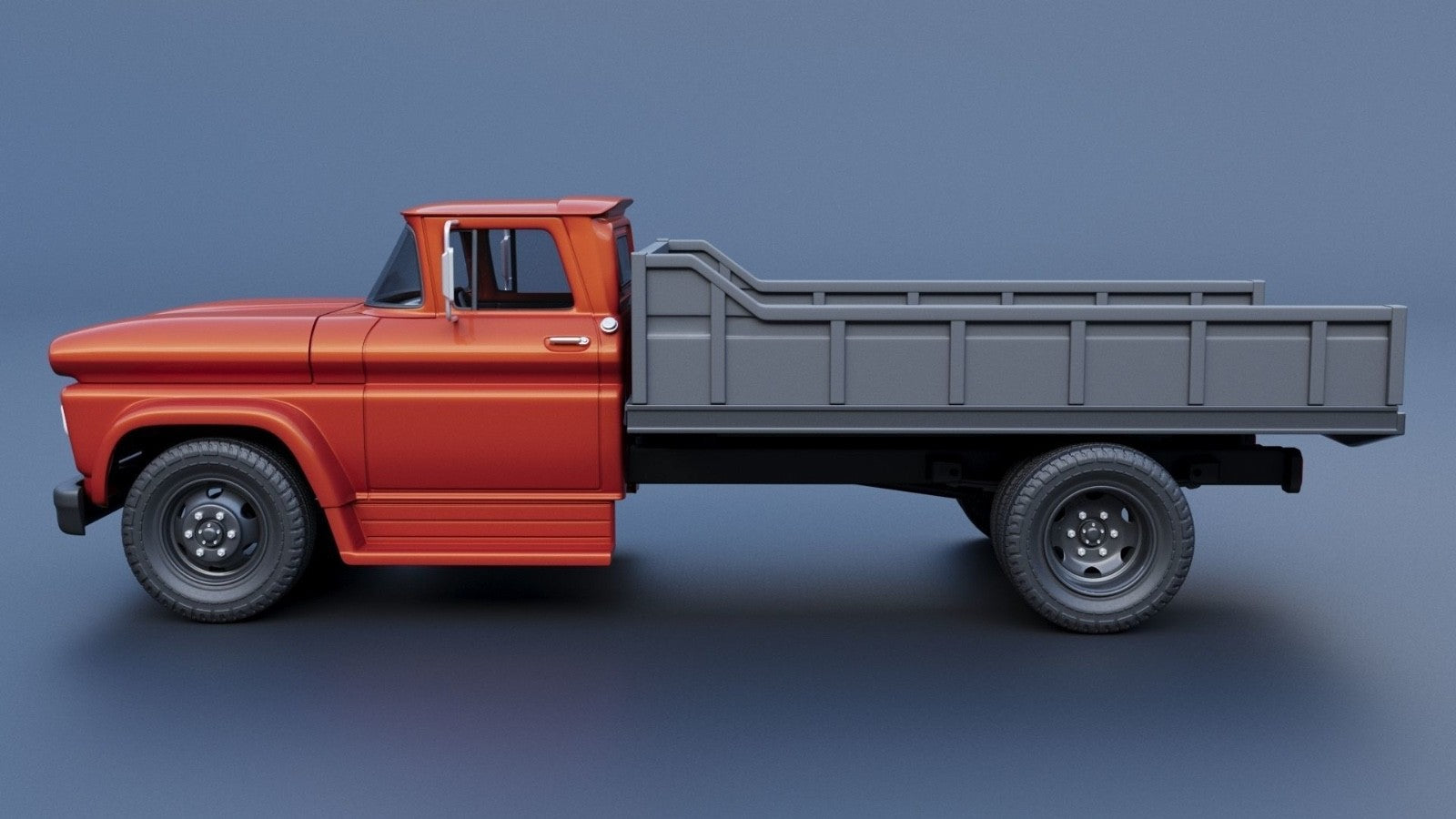 1/25 resin 3d printed 1961 Chevy C60 designed by Andrey Bezrodney