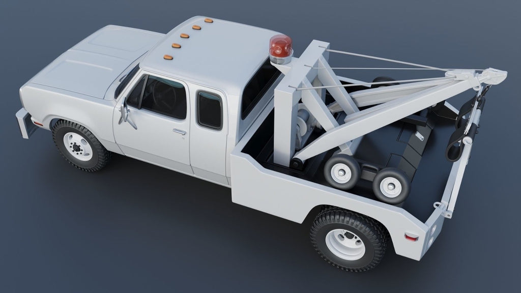 1/25 3d printed 1977 Dodge D300 wrecker by Andrey Bezrodny