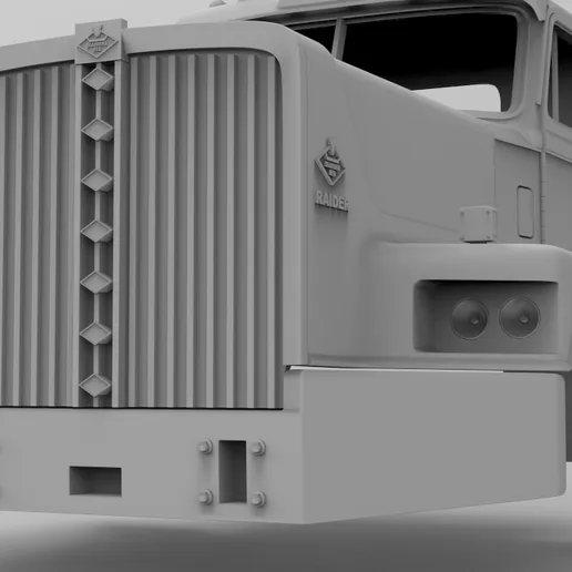 1/50th scale 3d printed resin Diamond Reo Raider cab  by Alfa Centauri