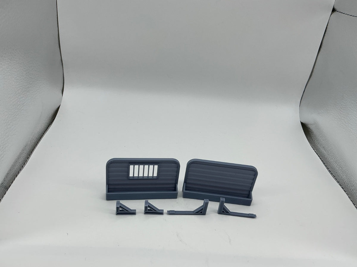 1/25 Scale Speed Garage wide headache rack w/chain box Officially Licensed