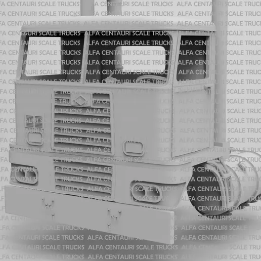1/25 resin Diamond T 931C day cab by alfa centauri