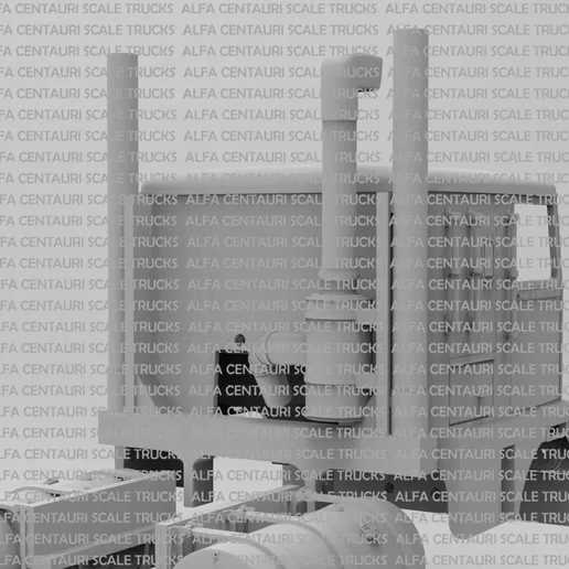 1/25 resin Diamond T 931C 78” sleeper by alfa centauri