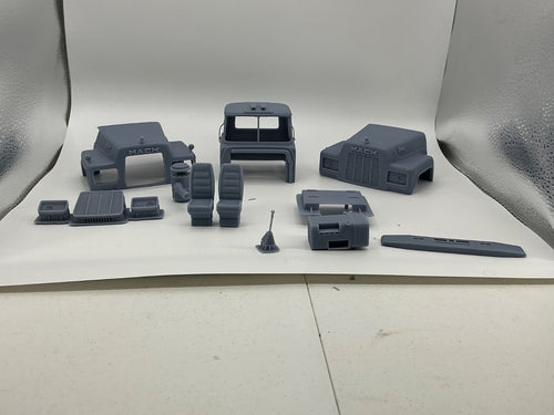 1/25 3d printed RS700L day cab truck by Alfa
