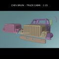 1/25 3d printed Chevy Bruin by Nahuel Customs