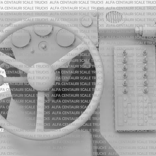 1/25 resin Diamond T 931C 72”  sleeper by alfa centauri