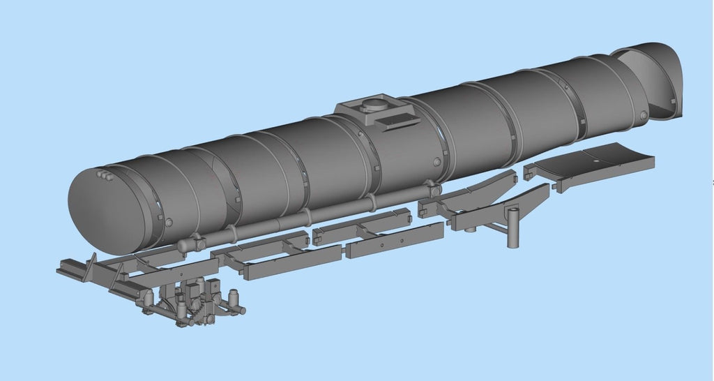 1/25 3d printed fuel tanker by anonymous