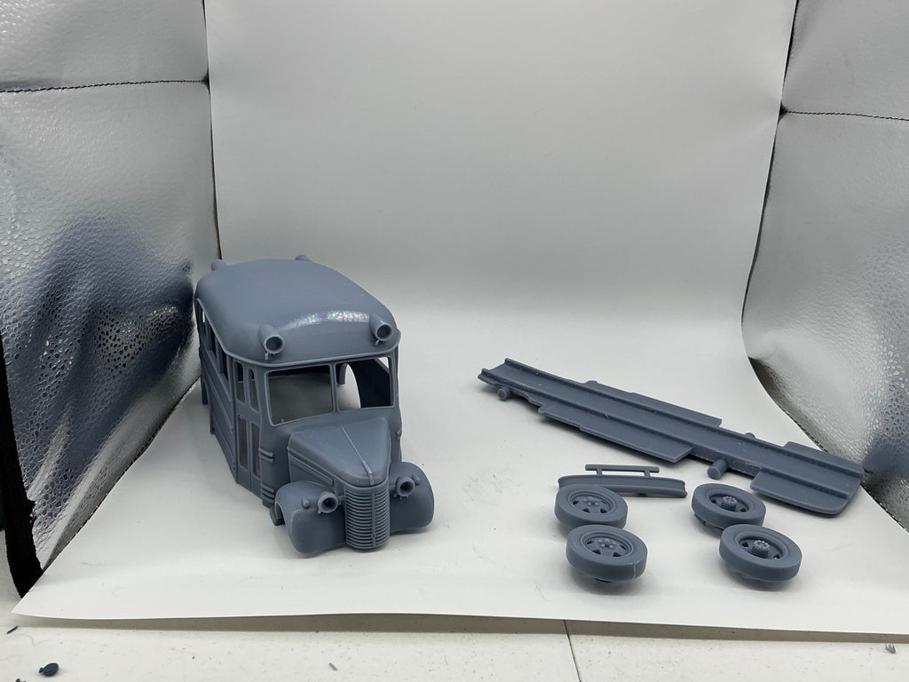 1/25 resin 3d printed 1940 Chevy  bus by Nahuel Customs