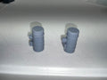 1/25th scale resin 3d printed Peterbilt air cleaners by Alfa Centauri