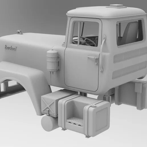 1/25th Resin 3d printed Brockway Concept by Alfa Centauri