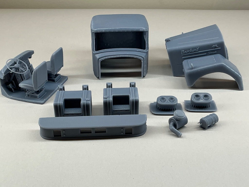 1/25th 3d printed resin Brockway 260 by Alfa Centauri