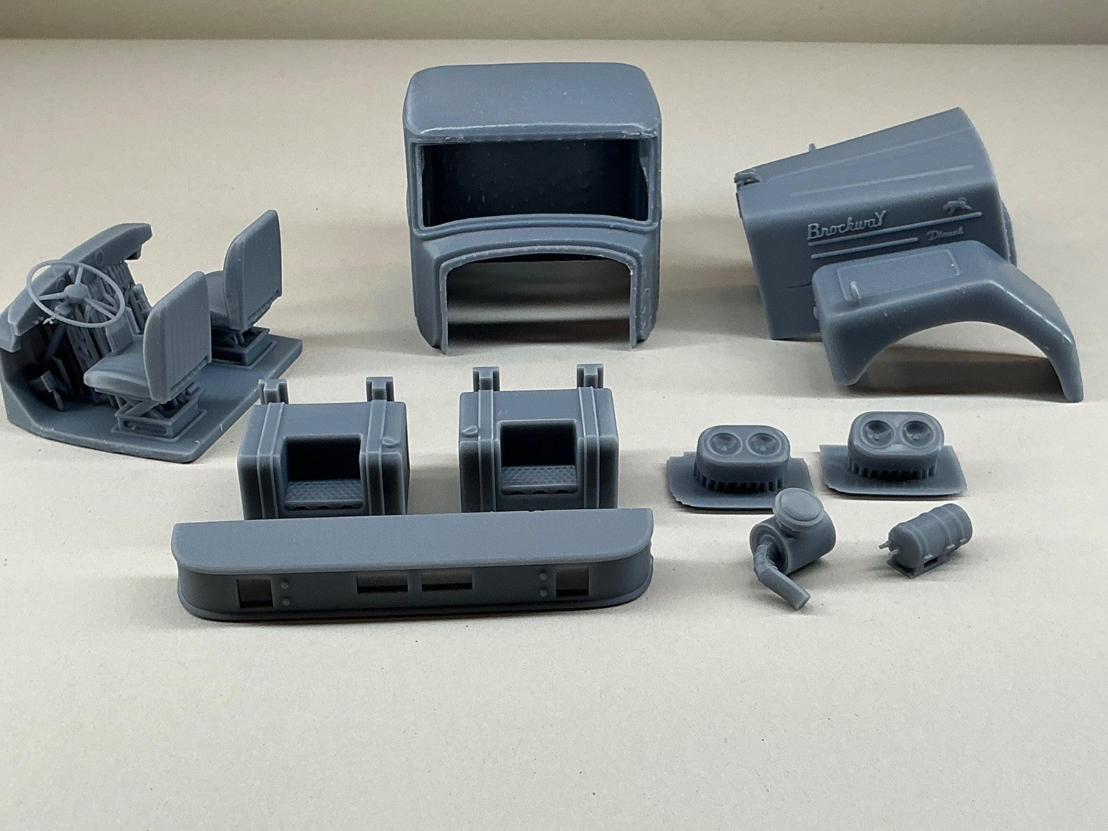 1/25th 3d printed resin Brockway 260 by Alfa Centauri