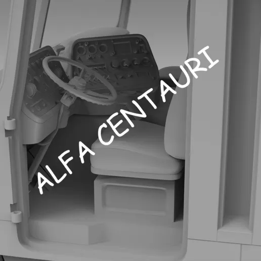 1/25 printed Ford CL9000 110” sleeperby Alfa Centauri