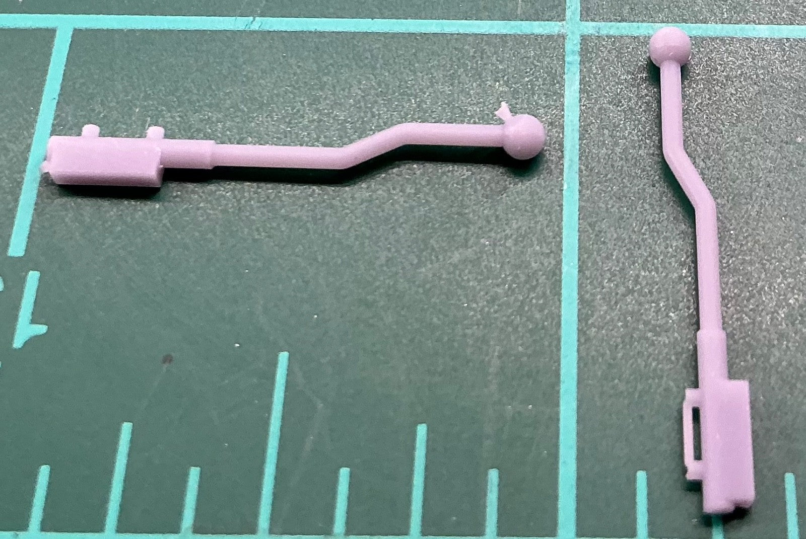 1/25 resin 3d printed bumper poles set of 4 pcs by Nahuel Customs