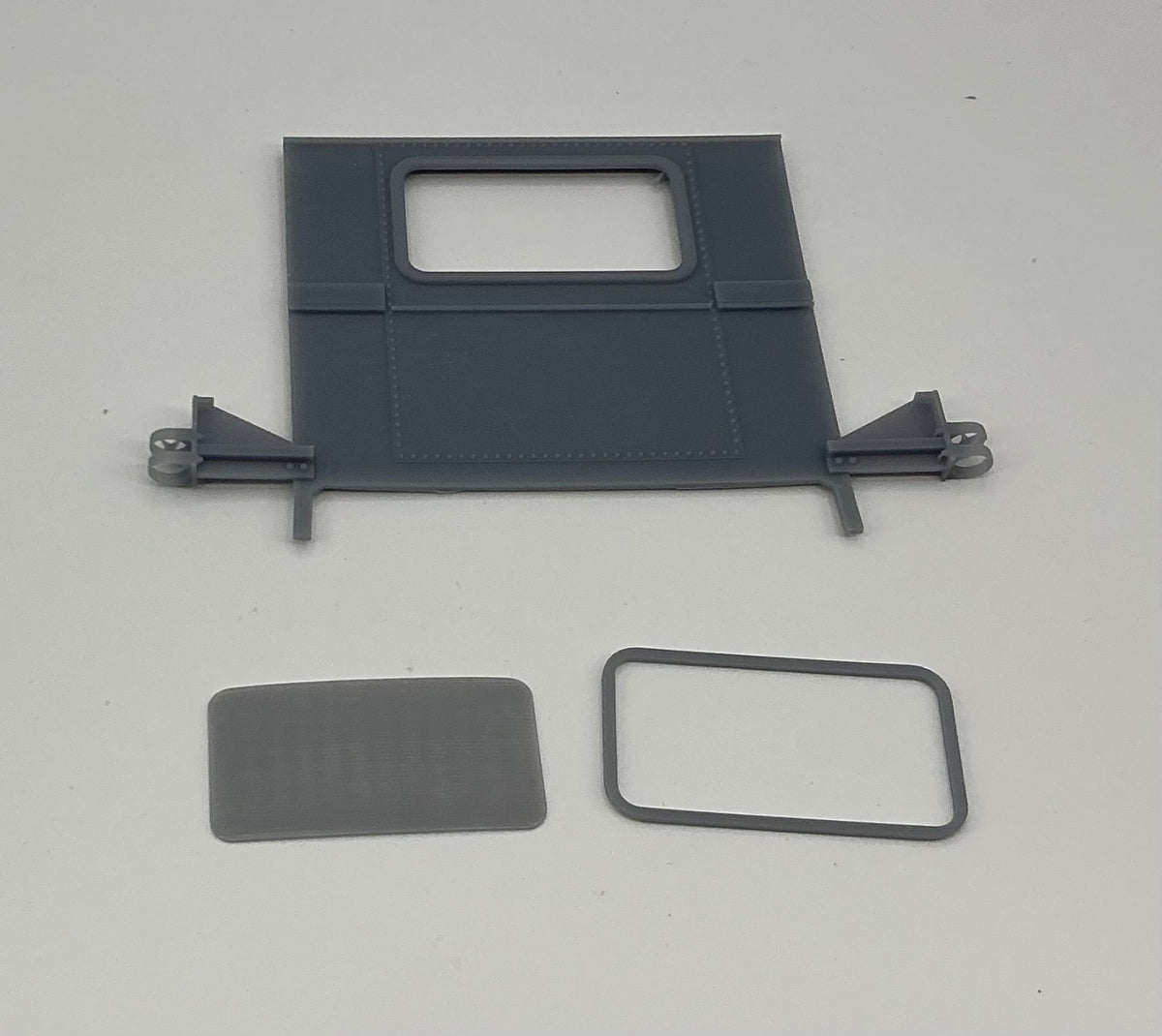 1/24 western star day cab rear plate, single exhaust by Fiala