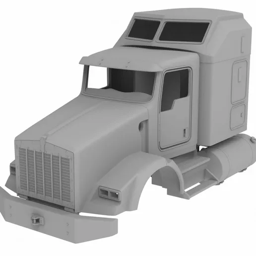 1/25th 3d printed Kenworth T800 sleeper kit by Alpha Centauri see details