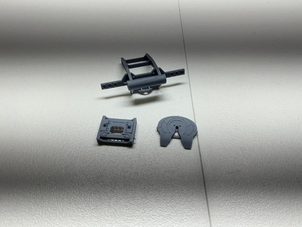 resin 3d printed OILFIELD HEAVY FRAME EXTENSION 1/24-25TH SCALE by WC3D