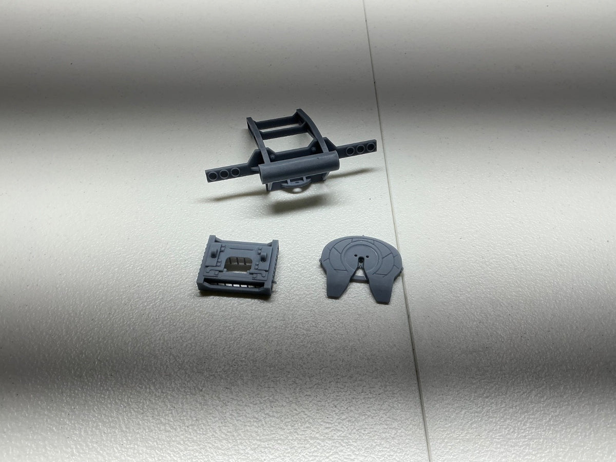 resin 3d printed OILFIELD HEAVY FRAME EXTENSION 1/24-25TH SCALE by WC3D