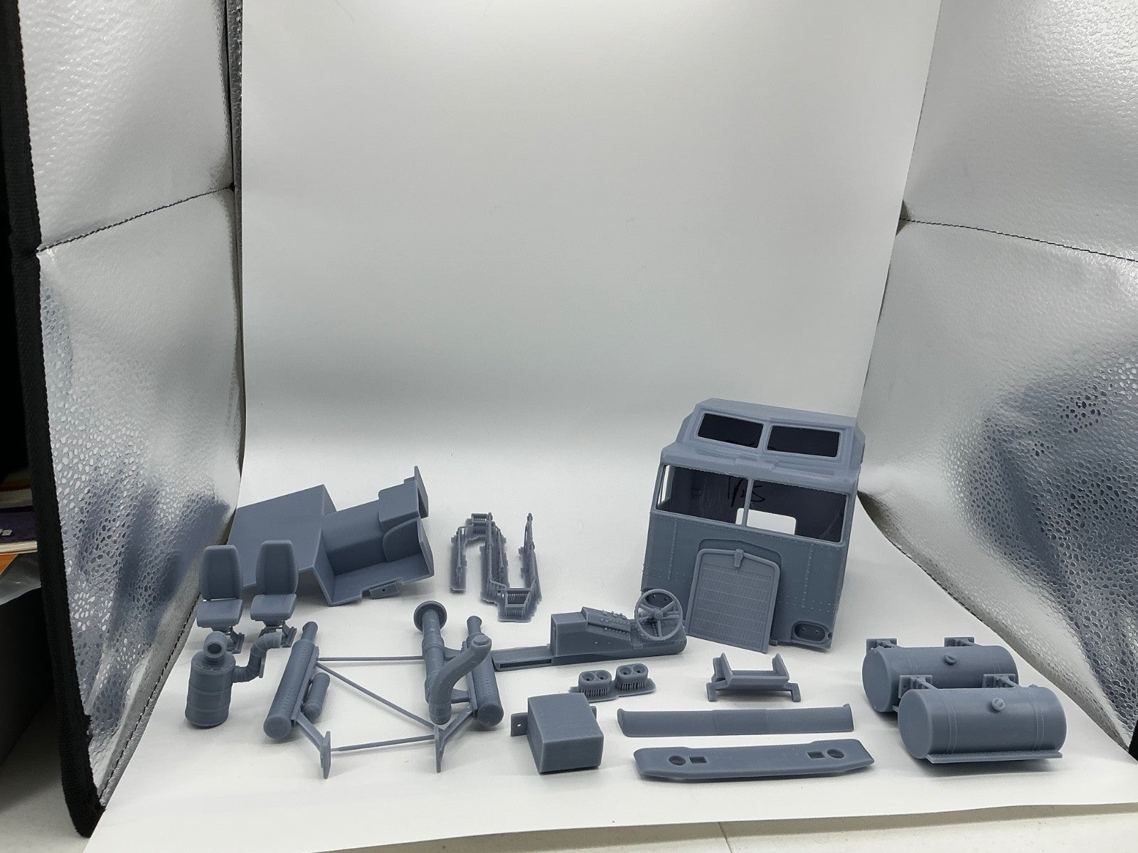 1/43rd printed Kenworth K-100 110” aerodyne sleeper by Alfa Centauri