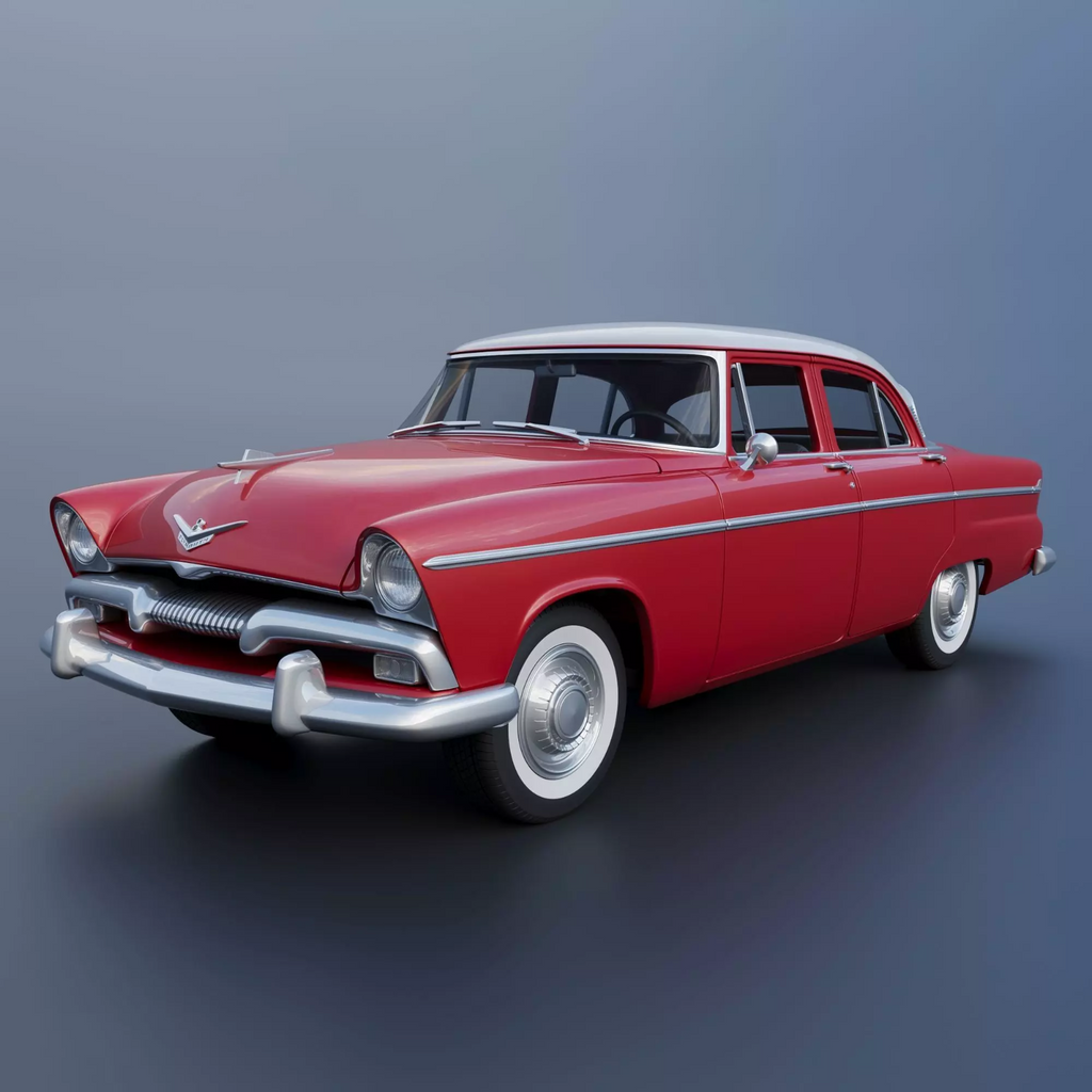 1/25 resin 3d printed 1955 Plymouth Belvedere by Andrey Bezrodny