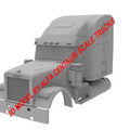 1/25th 3d printed Freightliner FLD 120 classic kit by Alpha Centauri