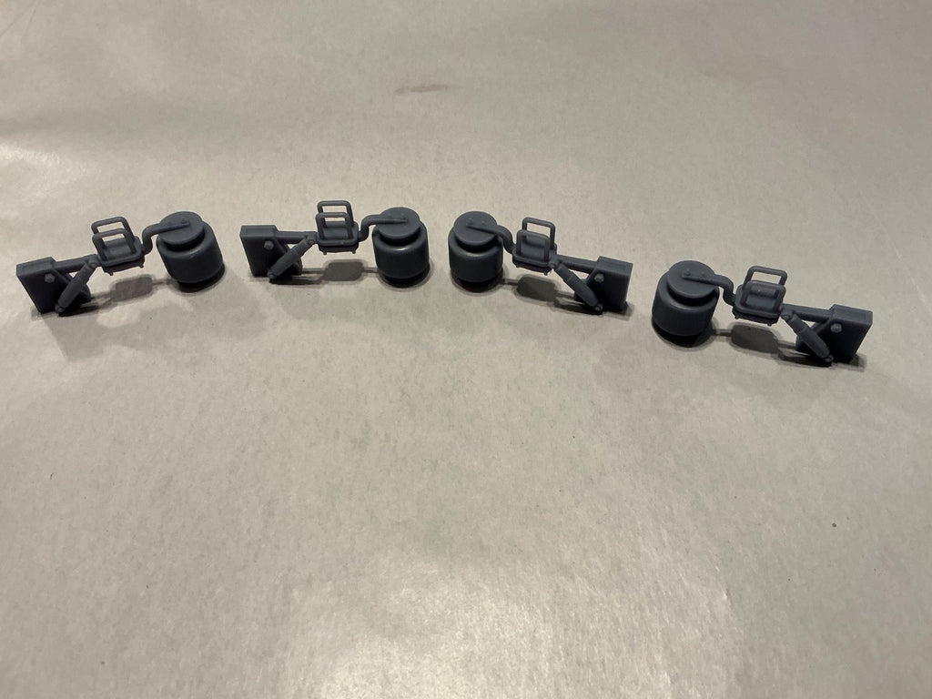 1/25th resin 3d printed over slung truck suspension by Nahuel Customs