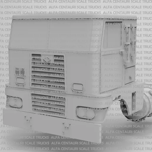1/25 resin Diamond T 931C 72”  sleeper by alfa centauri