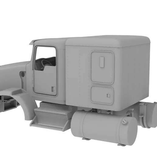 1/25th 3d printed Kenworth T800W sleeper kit by Alpha Centauri see details