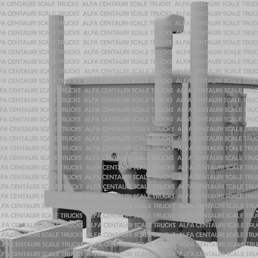 1/25 resin Diamond T 931C 72”  sleeper by alfa centauri