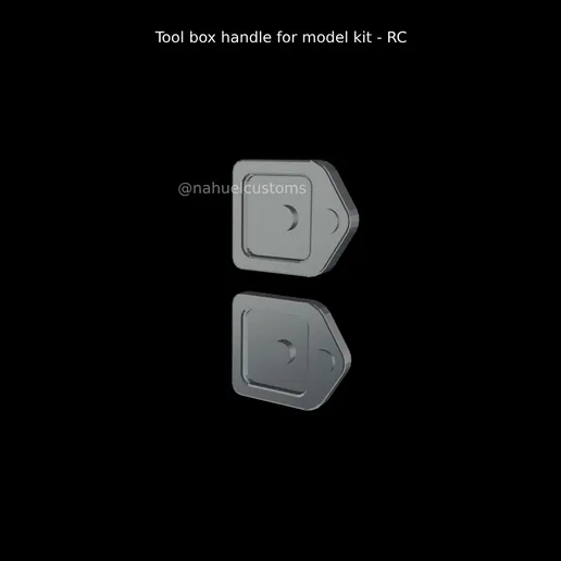 1/25 resin 3d slam locks (10 pcs) by Nahuel Customs