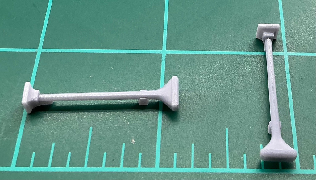 1/25 resin 3d printed air horns (4 pcs)  by Nahuel Customs