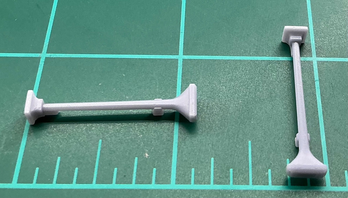 1/25 resin 3d printed air horns (4 pcs)  by Nahuel Customs