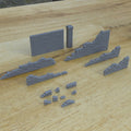 1/25th scale resin 3-D printed brick wall set by Myportal Studios