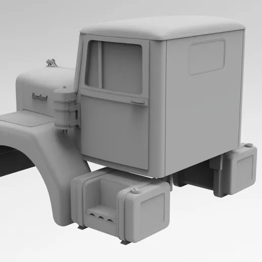 1/25 resin printed Brockway 358 by Alfa Centauri