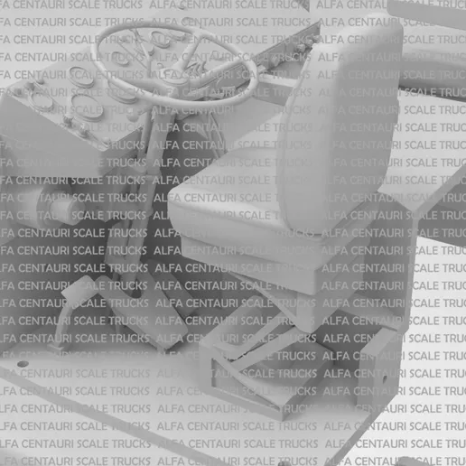 1/25th 3d INTERNATIONAL EMERYVILLE 54 INCH day CAB kit by Alfa Centauri