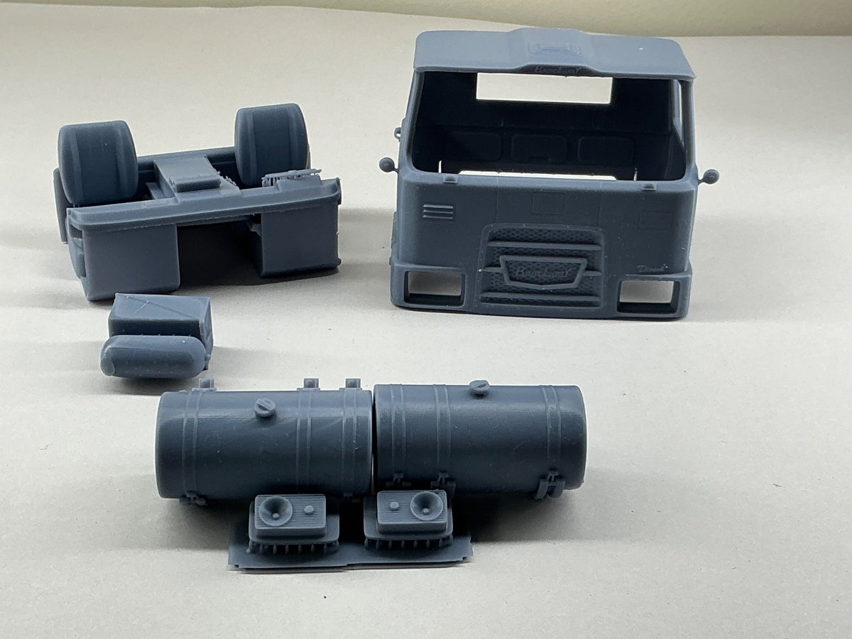 1/25 resin 3d printed Brockway 457 day cab cabover