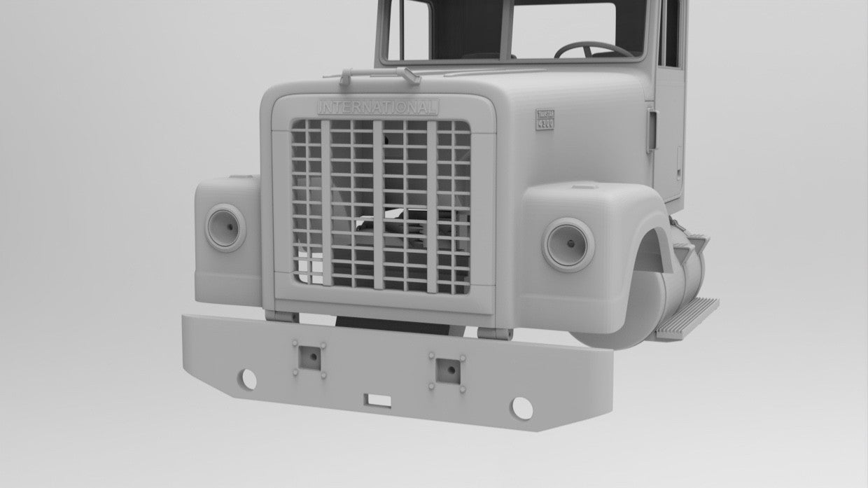 1/32nd  resin 3d printed International Transtar 4300 day cab by Alfa Centauri