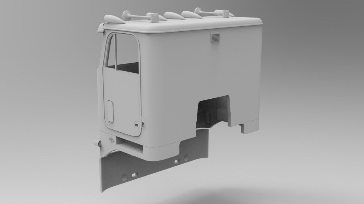 1/25 resin 3d printed DIAMOND REO ROYALE DAYCAB by alfa centauri