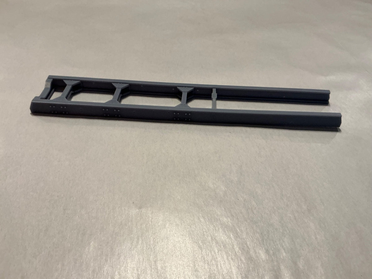 1/25th resin 3d printed generic semi truck frame 250mm lenght
