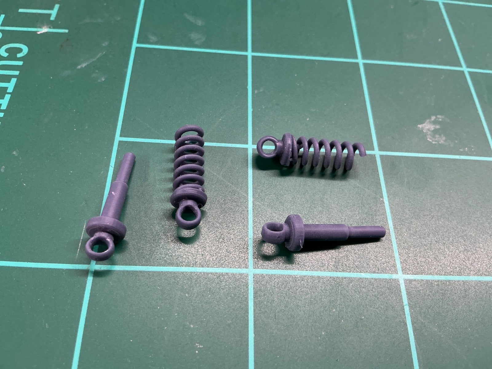 1/25 resin 3d printed spring set up by Nahuel Customs 2 pcs each