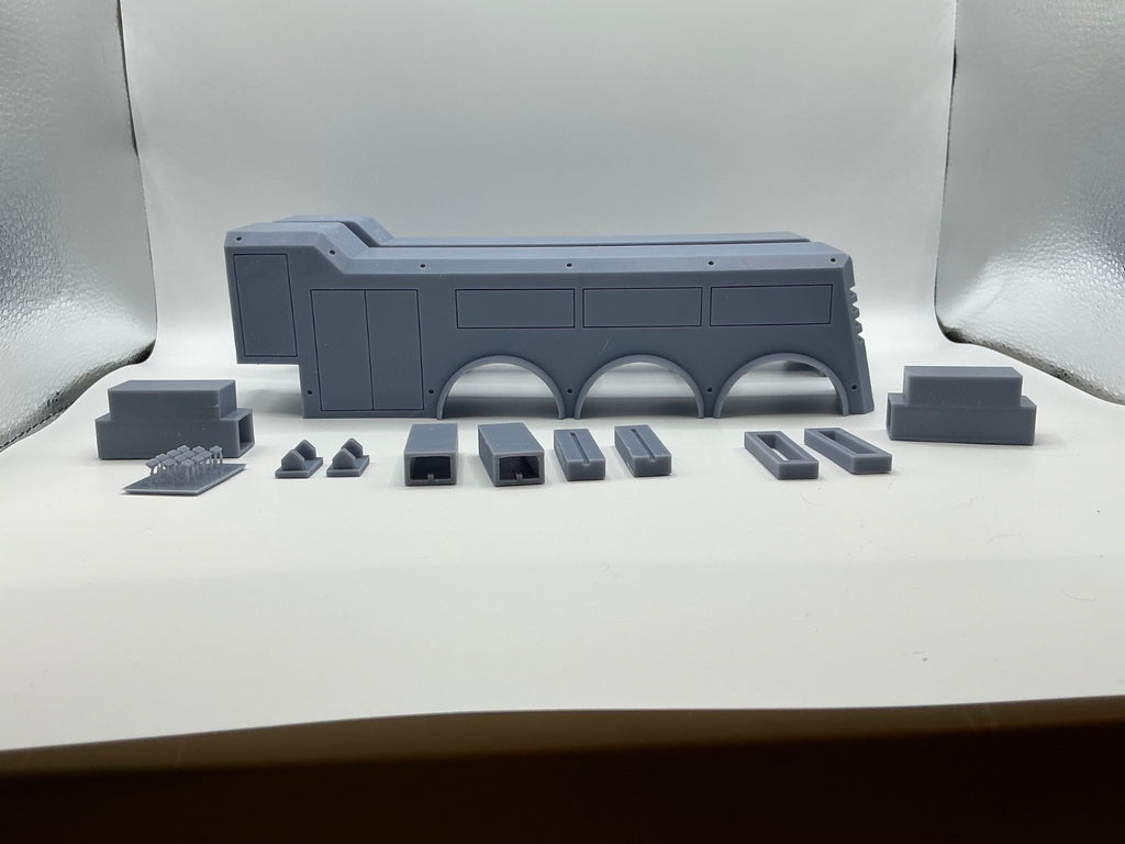 1/25th scale resin 3d printed wrecker body by Mads3Denmark