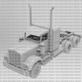 1/25 printed Kenworth W900 A w/36” sleeper by Alfa Centauri