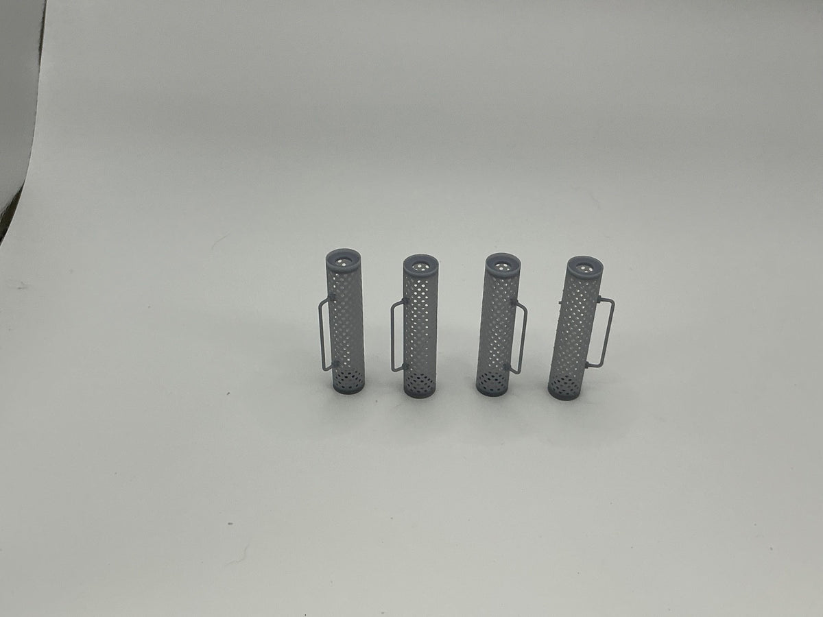 1/25th scale semi exhaust heat shield set of 4
