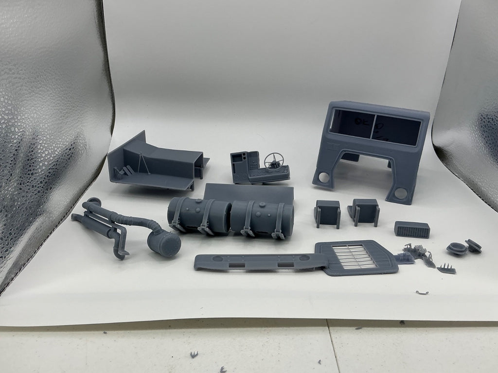 1/25 printed 1974 Ford WT9000 82” sleeper by Alfa Centauri