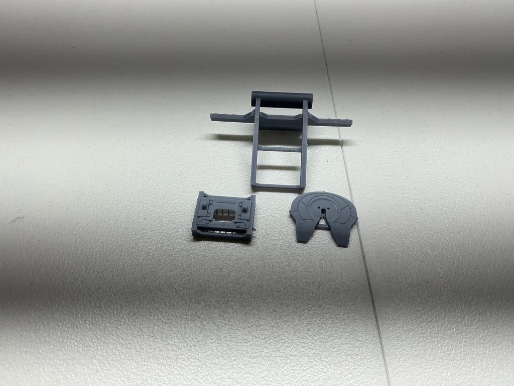 resin 3d printed OILFIELD HEAVY FRAME EXTENSION 1/24-25TH SCALE by WC3D